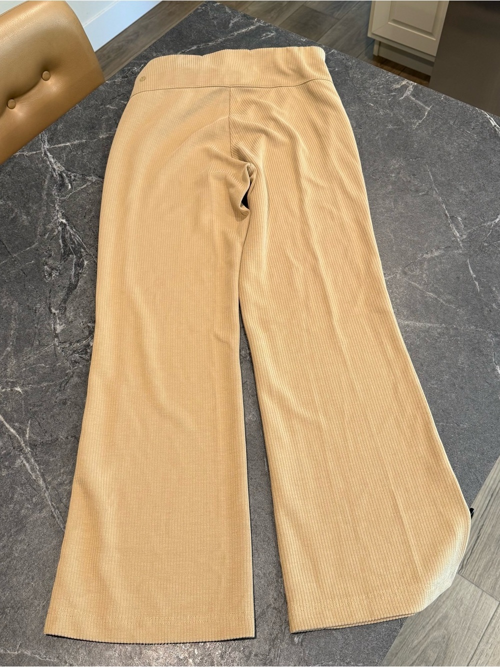 Lululemon high rise groove softstreme nulu flare leggings size 10 allspice - Picture 8 of 8